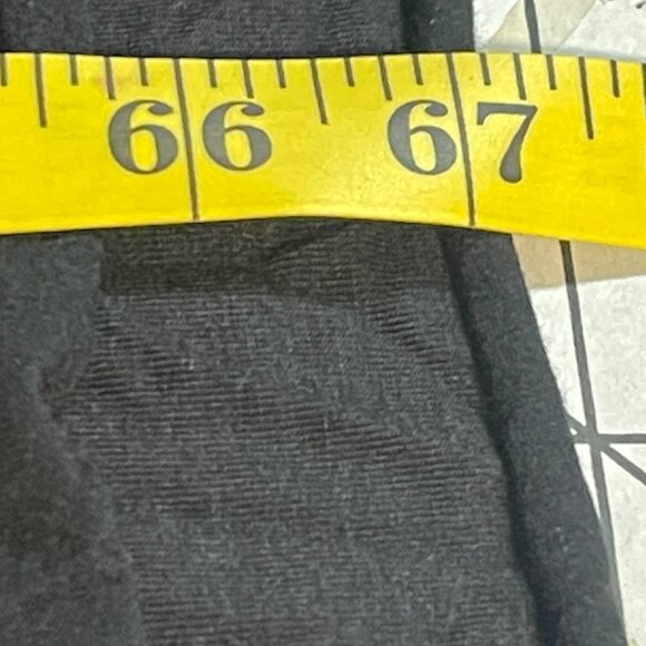 Lightweight Rib Knit Fabric black 55"x67" - Picture 7 of 7